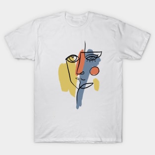 Denizko Minimal art portrait T-Shirt